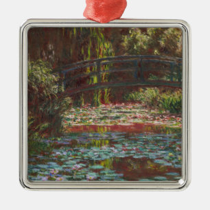 Claude Monet Metal Ornament