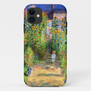 Claude Monet: Monet's Garden at Vétheuil iPhone 11 Case