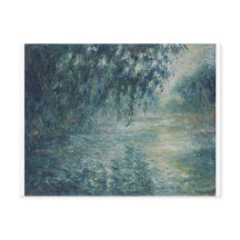Claude Monet - Morning on the Seine Art work