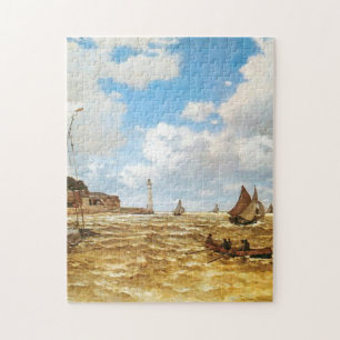 Claude Monet Mouth of the Seine Jigsaw Puzzle