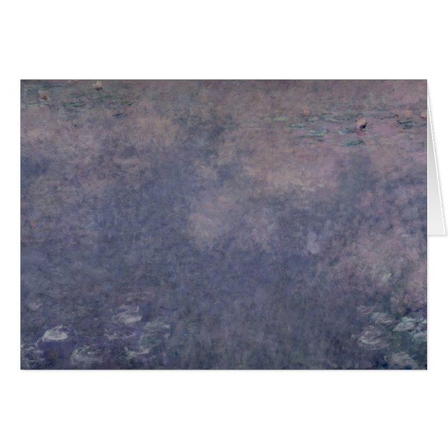 Claude Monet | Nénuphars : Deux saules pleurants (Devant horizontal)