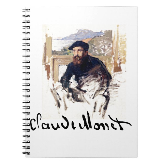 Claude Monet Notebook (Front)