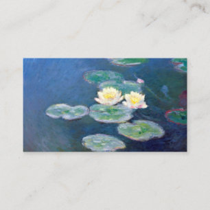 Claude Monet - Original Water Lilies Detailed Business Card