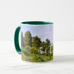 Claude Monet painting, By the Sea, Mug