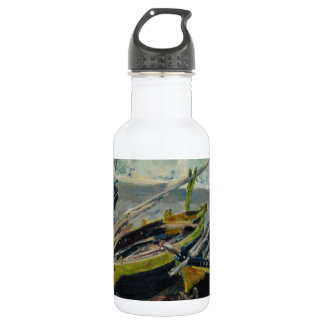Claude Monet Painting Oil Canvas Artistic Nature 532 Ml Water Bottle