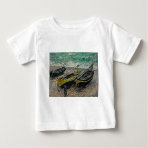 Claude Monet Painting Oil Canvas Artistic Nature Baby T-Shirt