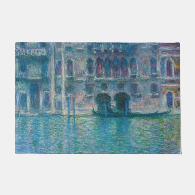 Claude Monet - Palazzo da Mula Doormat (Front)