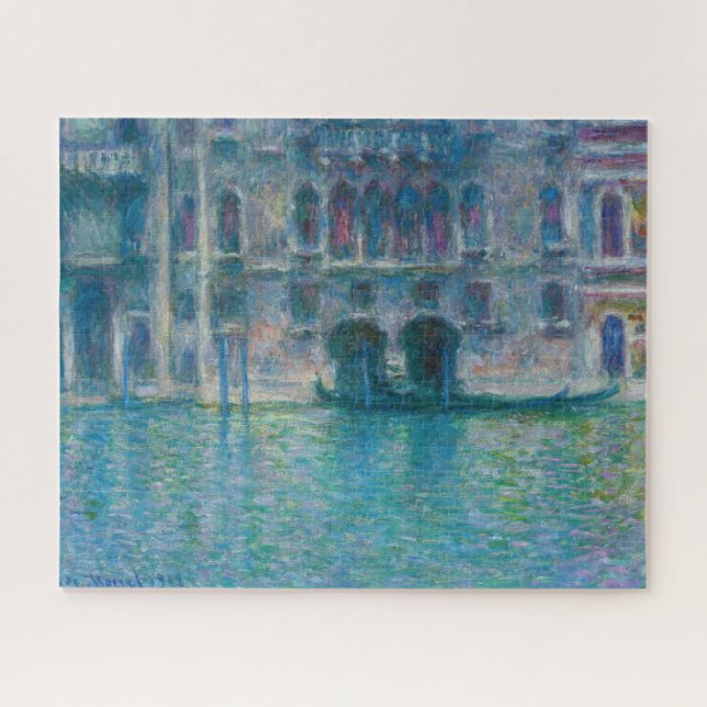 Claude Monet - Palazzo da Mula Jigsaw Puzzle (Horizontal)