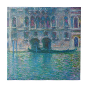Claude Monet - Palazzo da Mula Tile