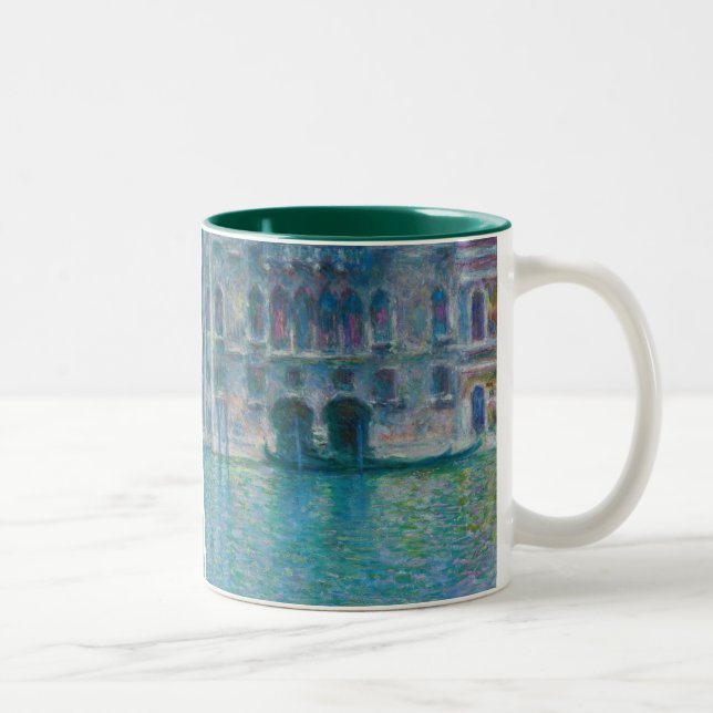 Claude Monet - Palazzo da Mula Two-Tone Coffee Mug (Right)