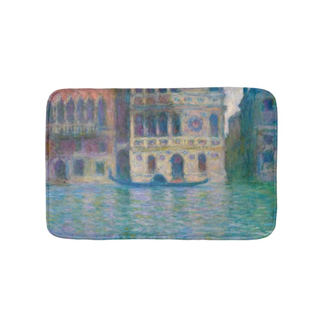 Claude Monet - Palazzo Dario Bath Mat (Front)