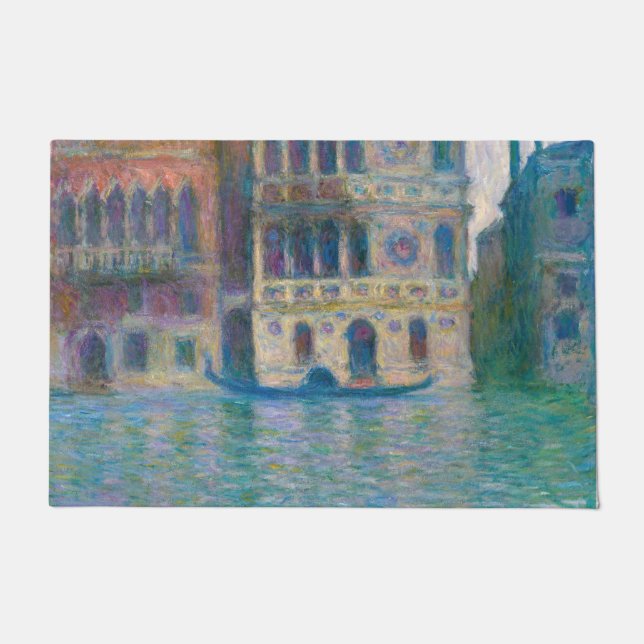 Claude Monet - Palazzo Dario Doormat (Front)