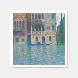 Claude Monet - Palazzo Dario Napkin