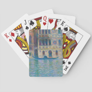 Claude Monet - Palazzo Dario Playing Cards