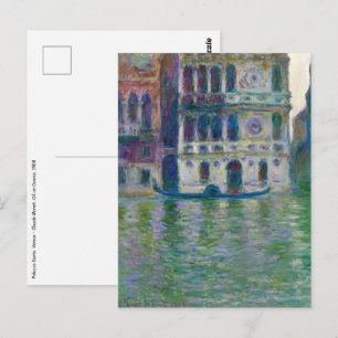 Claude Monet - Palazzo Dario Postcard