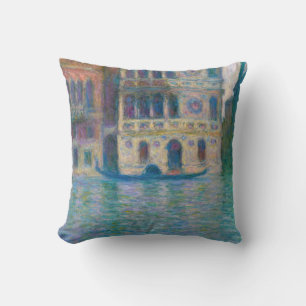 Claude Monet - Palazzo Dario Throw Pillow