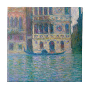 Claude Monet - Palazzo Dario Tile