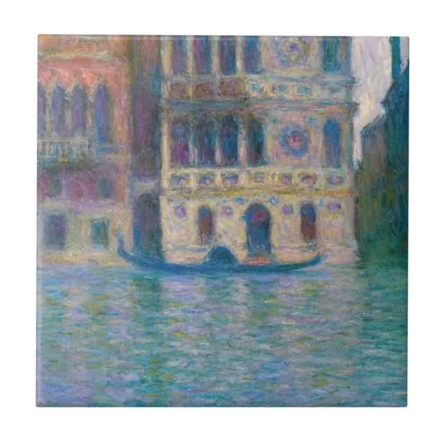 Claude Monet - Palazzo Dario Tile (Front)