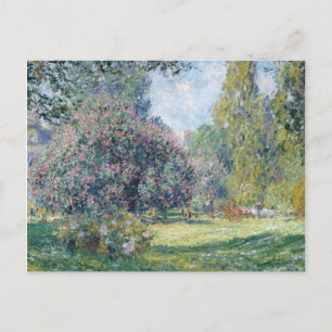 Claude Monet - Parc Monceau, Paris Holiday Postcard