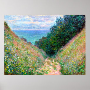 Claude Monet: Path at La Cavee Pourville Poster