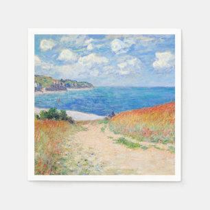 Claude Monet - Path in Wheat Fields at Pourville Napkin