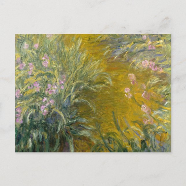 Claude Monet | Path through the Irises Postcard (Front)