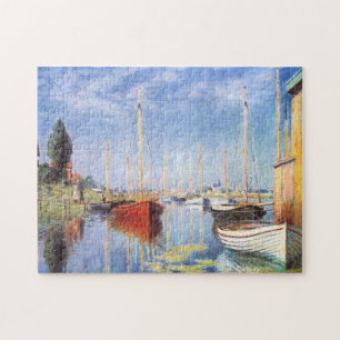 Claude Monet: Pleasure Boats at Argenteuil Jigsaw Puzzle