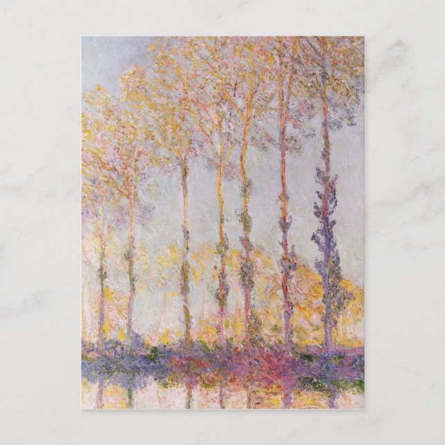 Claude Monet | Poplars on the Banks of the Epte Postcard (Front)