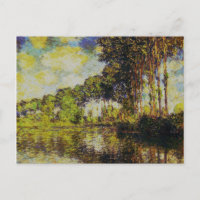Claude Monet - Poplars on the Epte