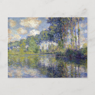 Claude Monet Poplars on the Epte Postcard