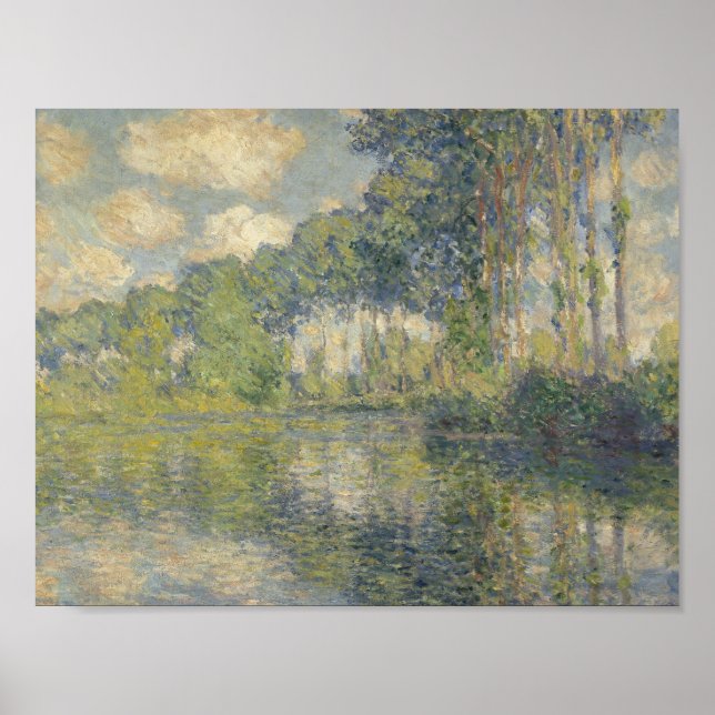 Claude Monet - Poplars on the Epte Poster (Front)
