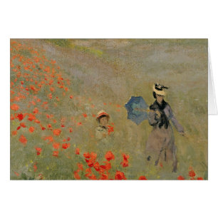 Claude Monet Poppies sauvages, près d'Argenteuil