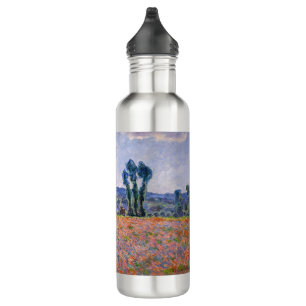 Claude Monet - Poppy Field 1890 (Giverny) 710 Ml Water Bottle