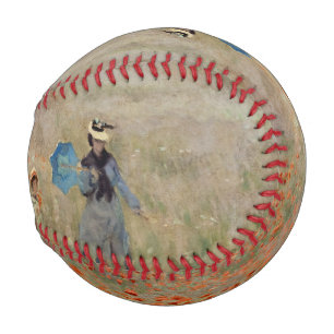 Claude Monet - Poppy Field Baseball