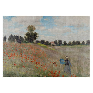 Claude Monet - Poppy Field Cutting Board