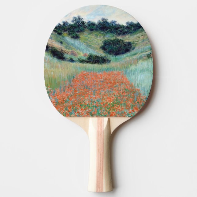 Claude Monet-Poppy Field in a Hollow near Ping Pong Paddle (Front)