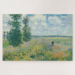 Claude Monet - Poppy Fields near Argenteuil (1875)<br><div class="desc">Poppy Fields near Argenteuil - Claude Monet,  Oil on canvas,  1875</div>