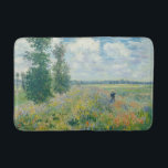 Claude Monet - Poppy Fields near Argenteuil (1875) Bath Mat<br><div class="desc">Poppy Fields near Argenteuil - Claude Monet,  Oil on canvas,  1875</div>