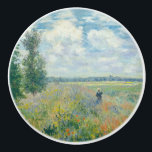 Claude Monet - Poppy Fields near Argenteuil (1875) Ceramic Knob<br><div class="desc">Poppy Fields near Argenteuil - Claude Monet,  Oil on canvas,  1875</div>