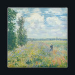 Claude Monet - Poppy Fields near Argenteuil (1875) Magnet<br><div class="desc">Poppy Fields near Argenteuil - Claude Monet,  Oil on canvas,  1875</div>