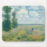 Claude Monet - Poppy Fields near Argenteuil (1875) Mouse Pad<br><div class="desc">Poppy Fields near Argenteuil - Claude Monet,  Oil on canvas,  1875</div>