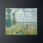 Claude Monet - Poppy Fields near Argenteuil (1875) Tapestry<br><div class="desc">Poppy Fields near Argenteuil - Claude Monet,  Oil on canvas,  1875</div>
