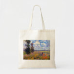 Claude Monet Poppy Fields near Argenteuil Tote Bag<br><div class="desc">Poppy Fields near Argenteuil painted by Claude Monet in 1875.</div>