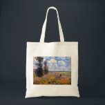 Claude Monet Poppy Fields near Argenteuil Tote Bag<br><div class="desc">Poppy Fields near Argenteuil painted by Claude Monet in 1875.</div>