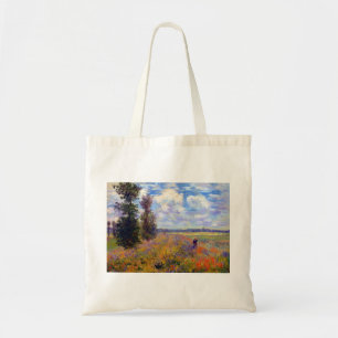 Claude Monet Poppy Fields near Argenteuil Tote Bag