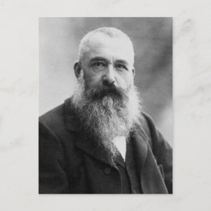 Claude Monet Portrait Photo Postcard