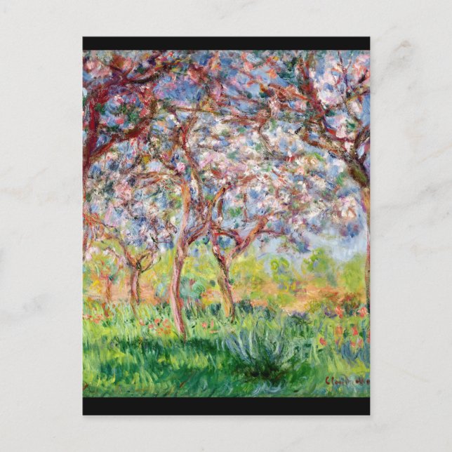 Claude Monet | Printemps a Giverny, 1903 Postcard (Front)