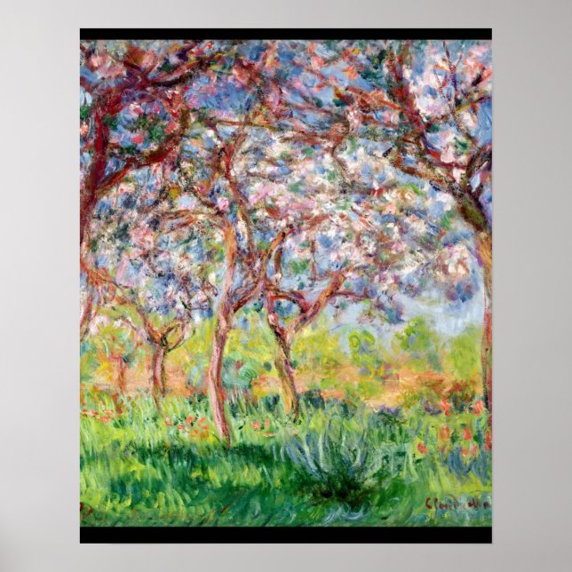 Claude Monet | Printemps to Giverny Poster (Front)