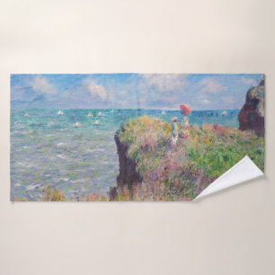 Claude Monet - Promenade Cliff à Pourville