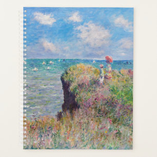 Claude Monet - Promenade Cliff à Pourville